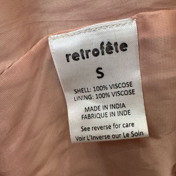 NWT RETROFÊTE KATYA SEQUIN DRESS IN BRONZE - Picture 15 of 15